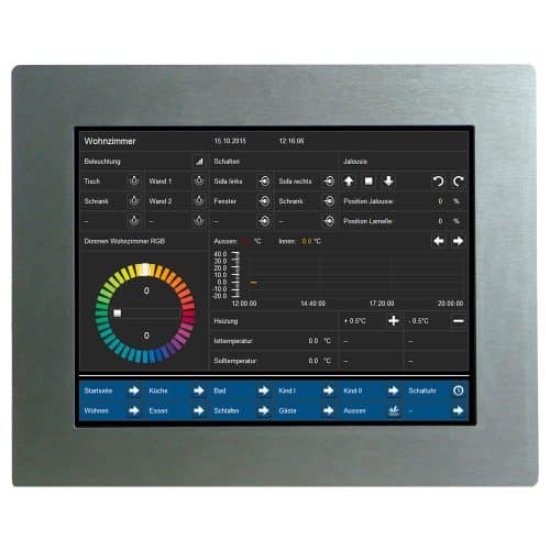 VC-100103 - VisuControl, Touchpanel, Size 10, 264 cm - Zennio - K.N.XTRA